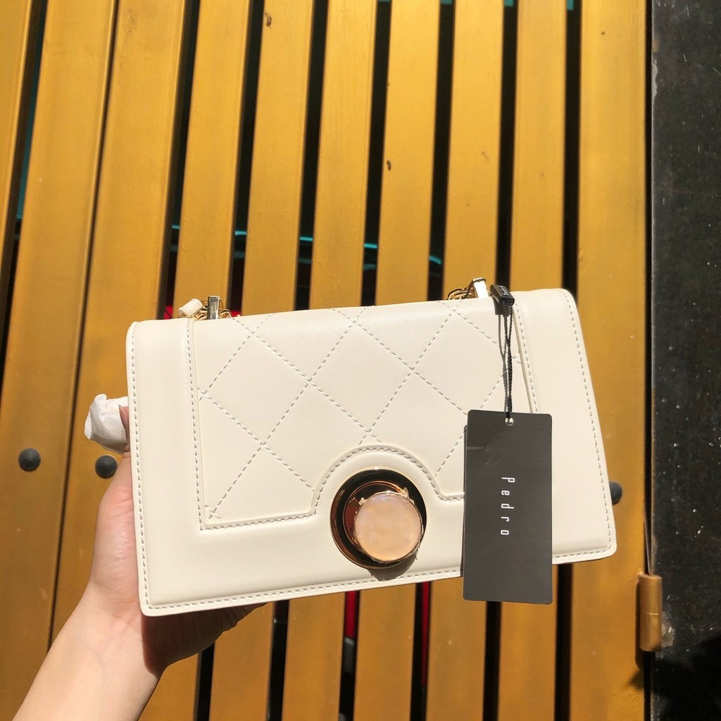 Túi Xách P.e.dro Quilted Shoulder Bag PW2-76390043 đeo chéo đeo vai