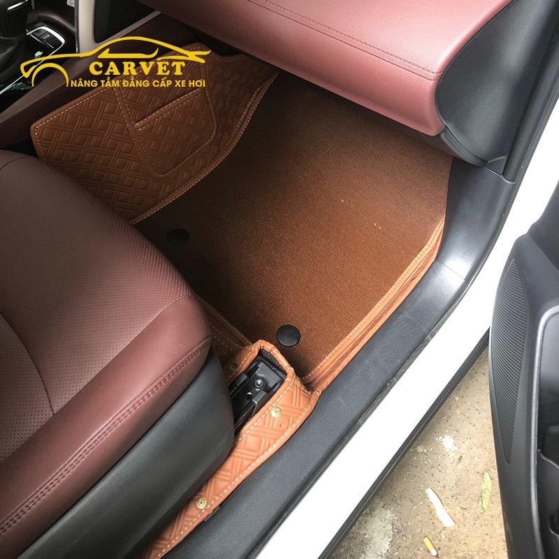 Thảm lót sàn 5d 6d cho ô tô Honda City 2014 - 2022,thảm trải sàn da PU da cao cấp,chống nước,chống ồn