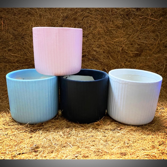 CHẬU KẺ TĂM MEN SỨ BÁT TRÀNG 7,5x7cm