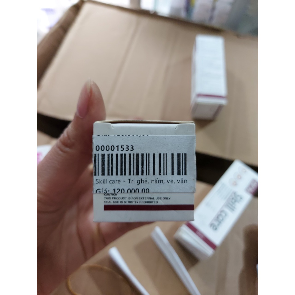 Xịt nấm ghẻ, ve, rận Skill Care cho chó mèo 50ml