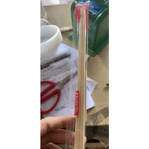 100 đôi ĐŨA GỖ TÁCH KÈM TĂM 🇯🇵