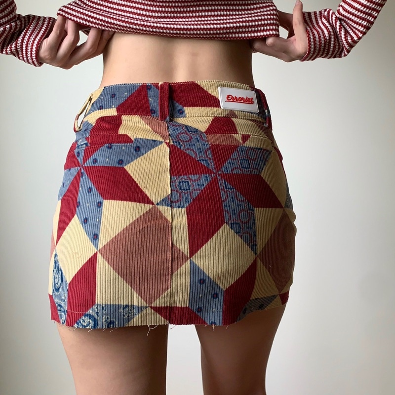 Váy ERRORIST multi ticke skirt