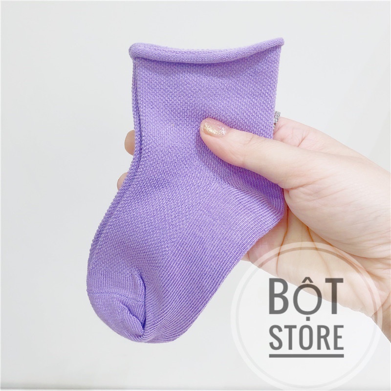 Tất nhún Hàn Quốc nhiều màu cho bé yêu mix đồ