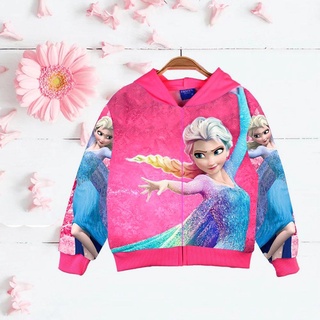 [xả kho 99k] Áo Khoác Elsa Vải Thun Da Cá Xuất Bản mềm , mỏng, nhẹ -Trang 25Kids - AKB12