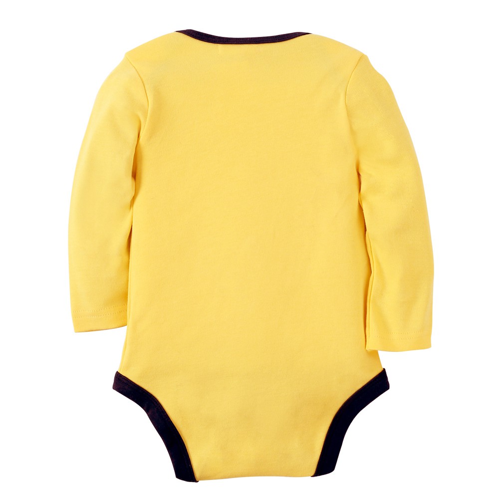 Áo liền quần SANLUTOZ cotton in họa tiết chữ cái thời trang xuân thu dành cho trẻ em