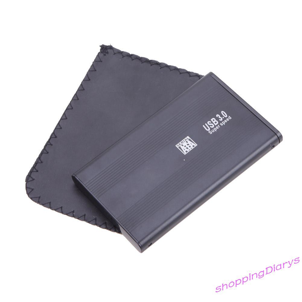 Hộp Nhôm Đựng Ổ Cứng Ngoài Usb 3.0 SATA 2.5 "inch HD HDD | BigBuy360 - bigbuy360.vn