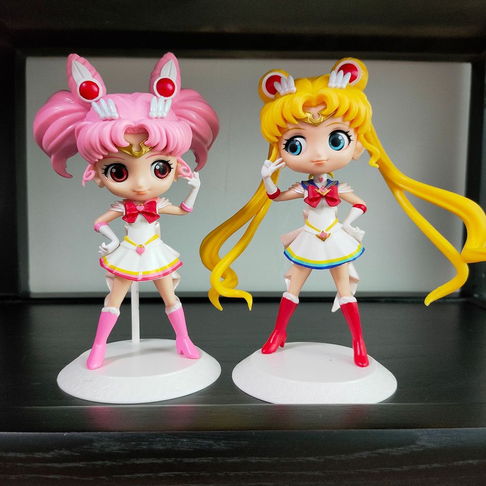 Mô hình đồ chơi hình nhân vật thủy thủ mặt trăng Tsukino Usagi 16cm bằng PVC