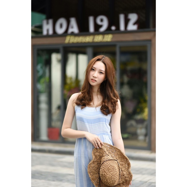 Jumpsuit sọc xanh 🌈