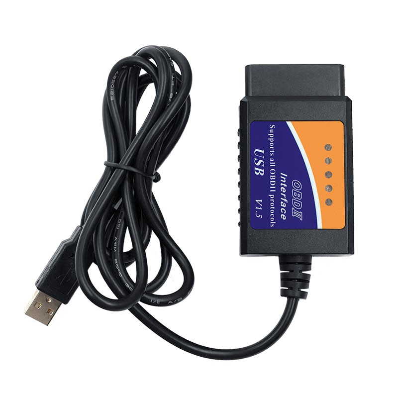 Chip Chẩn Đoán Lỗi ELM327 USB OBD2 FTDI FT232RL OBD 2 Cho PC EML 327 V1.5 ODB2