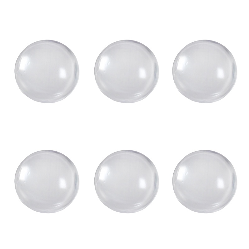 Set 6 Miếng Cao Su Chặn Cửa Trong Suốt Chống Va Đập Tiện Dụng