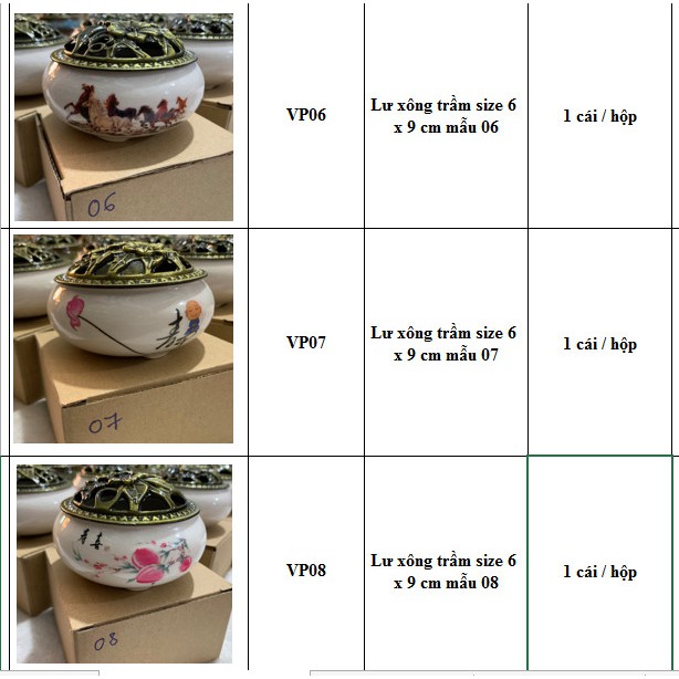 Lư xông trầm hương (Quý khách xem kỹ mô tả để chọn màu và mẫu) | BigBuy360 - bigbuy360.vn
