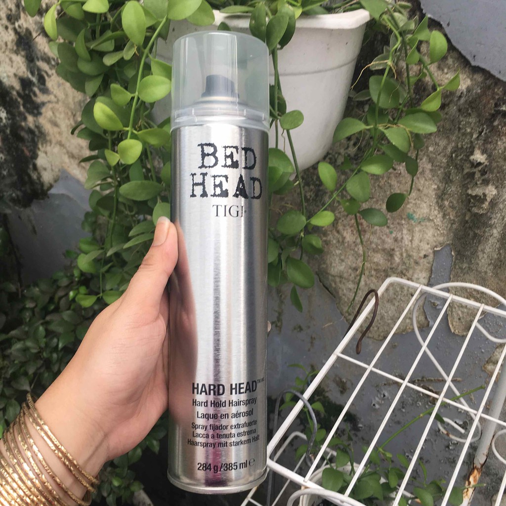 Xịt siêu cứng, giữ kiểu lâu bền Tigi Bed Head Hard Hold Hairspray 385ml ( New 2021 )