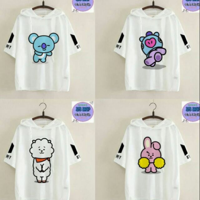 Áo BTS 🌺 FREESHIP 🌺 Giảm ngay 20k khi nhập mã [ AO BT21 ] - áo hoodie BTS in theo yêu cầu