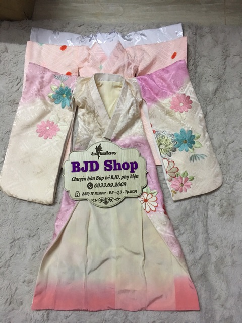 Kimono truyền thống Nhật - BJD size 1/4