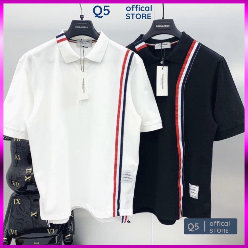 Áo Polo Thom Chéo. Áo Polo Thom Nam Nữ Hàng Loại Đẹp