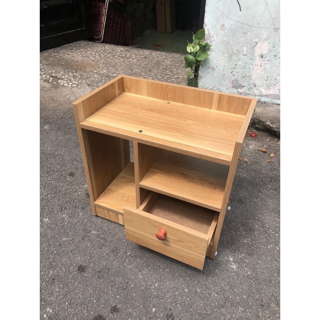 Tủ Để Đầu Giường - Kệ Đầu Giường Gỗ MDF Cao Cấp Màu TrắngFREESHIP