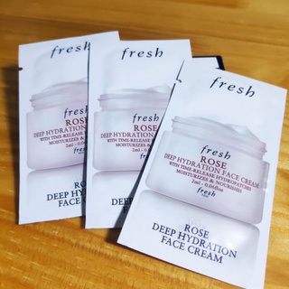 [2ml] Kem dưỡng ẩm Fresh Rose Deep Hydration Face Cream