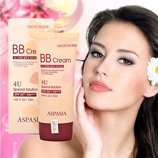 KEM NỀN CHỐNG NẮNG B.B ASPASIA 50ML CHÍNH HÃNG