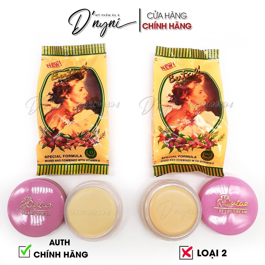 Kem Dưỡng Da BUTAE Pearl Cream  3,5 Gram Thái Lan