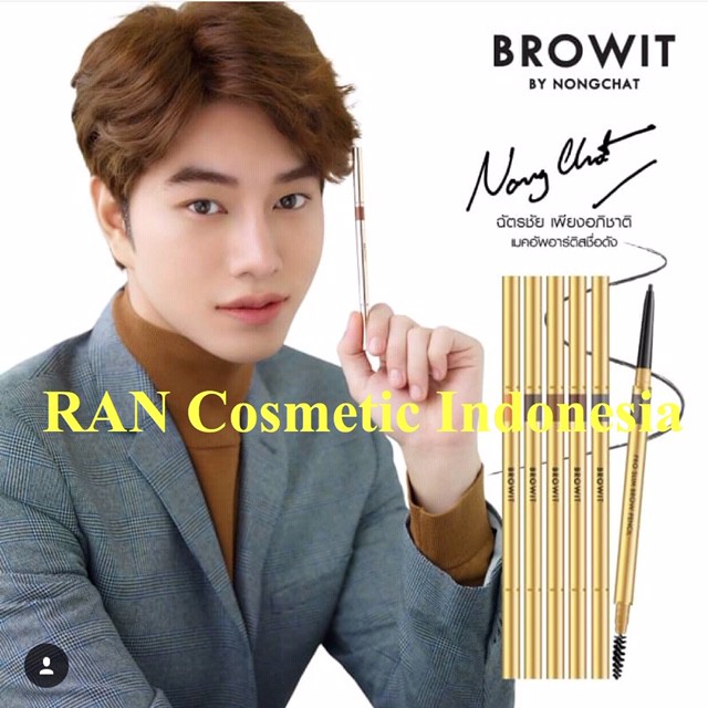 (hàng Mới Về) Bút Chì Kẻ Lông Mày Mini Natcha Beauty X | BigBuy360 - bigbuy360.vn