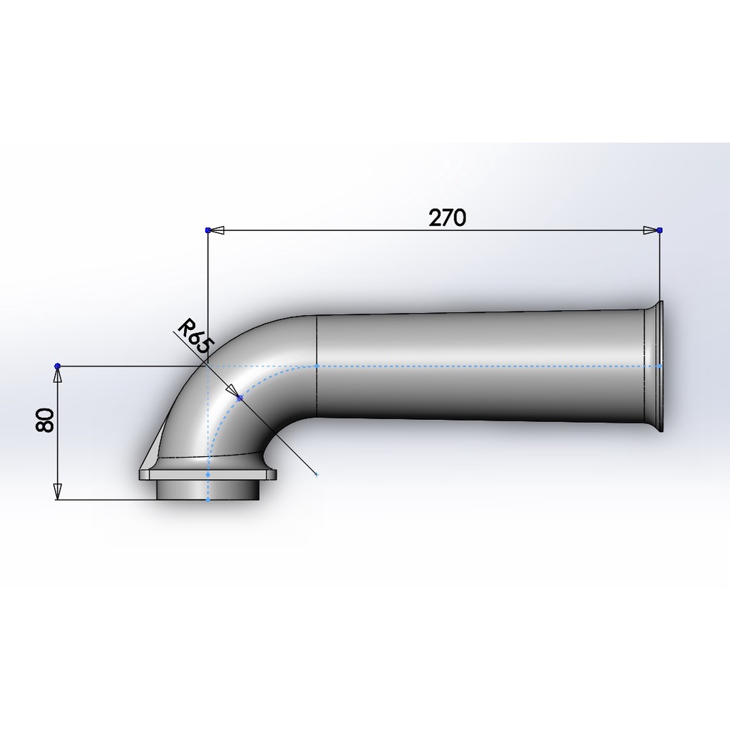 Ống thông hơi Marshall Woburn 3 in3d