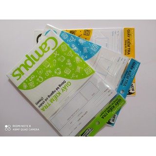 Giấy kiểm tra kẻ ngang cấp 2 Campus