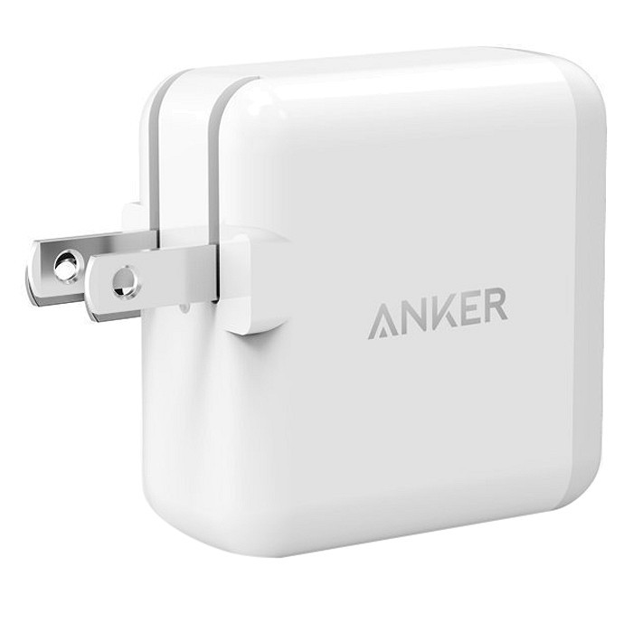 Adapter Sạc 2 Cổng Anker PowerPort 2 Lite 12W A2129 - Hàng Chính Hãng