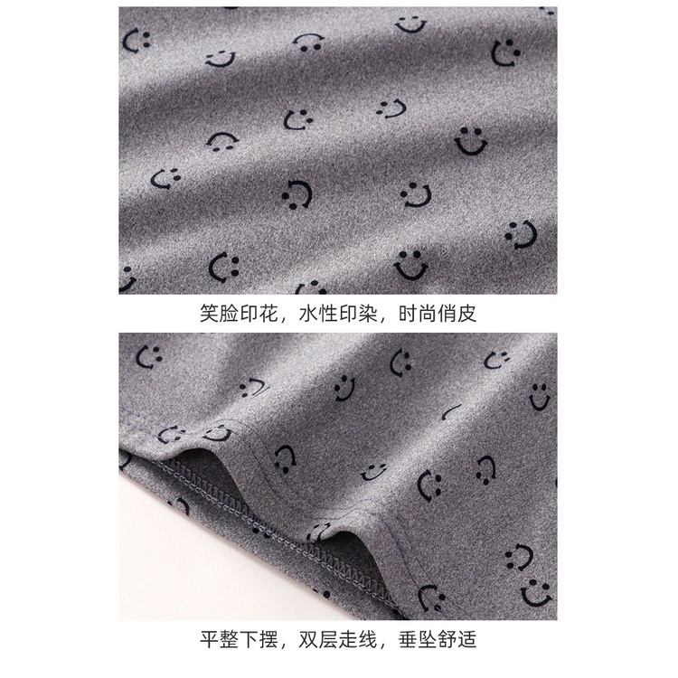 Áo thun tay dài cổ thuyền chất liệu nhung dệt kim 100-160CM thời trang cho bé
