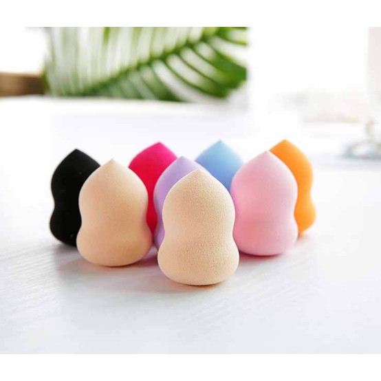 Bông Phấn- Mút tán kem TRANG ĐIỂM nền hình hồ lô, giọt nước Store4girls, chất liệu mềm mại đàn hồi màu sắc tươi tắn
