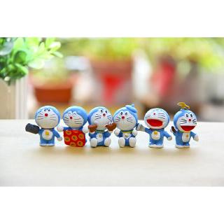 Bộ 12 mô hình Doraemon dễ thương dành cho bé
