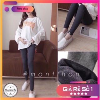 [New] Quần Bầu Mèo Lót Nỉ , Siêu Ấm, Mịn Mà