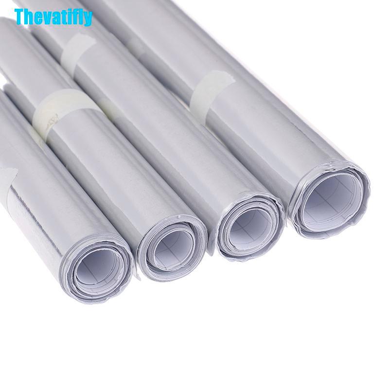 Miếng Dán Mạ Crom Bóng Trang Trí Kính Chiếu Hậu Xe Hơi
