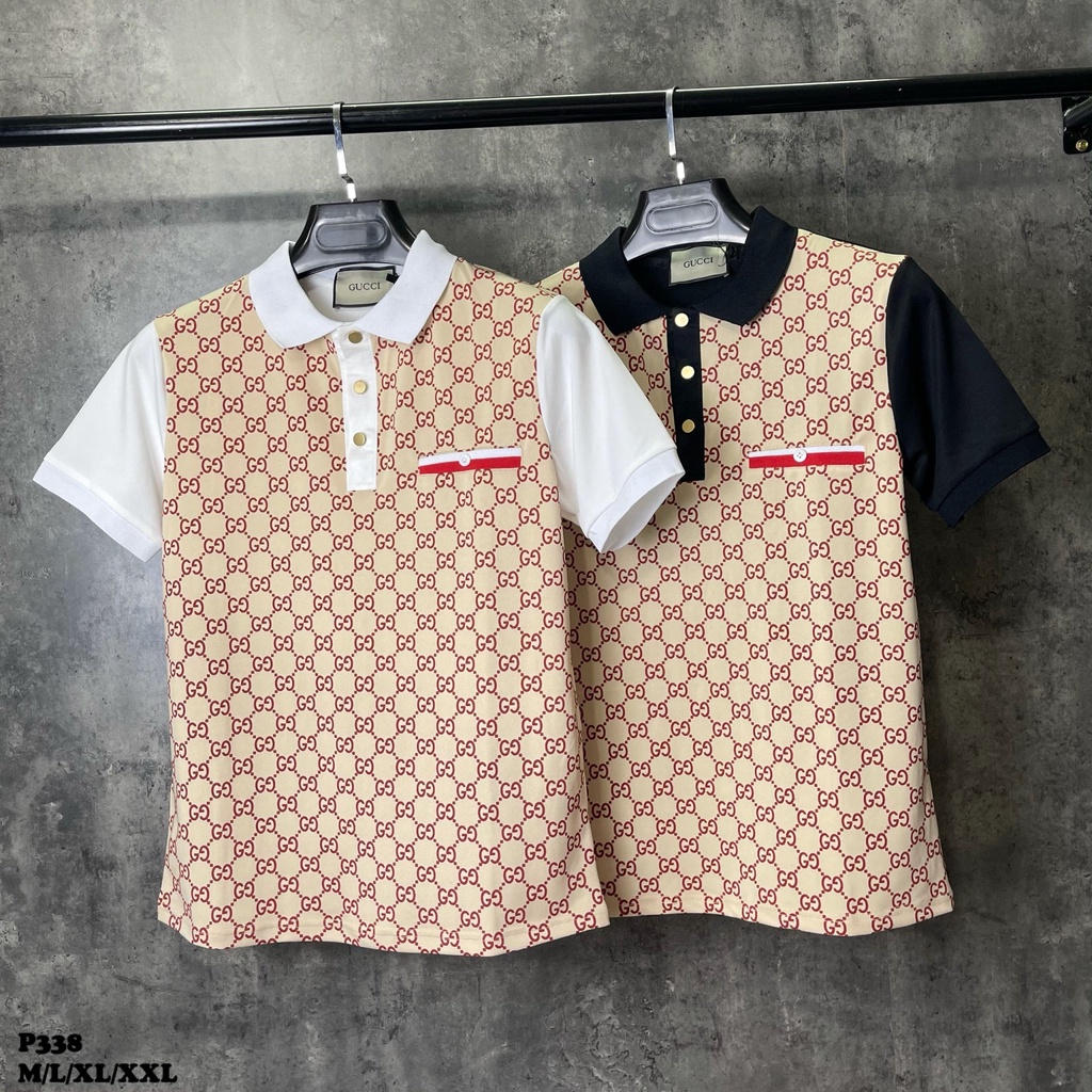 ÁO POLO NAM GUCCI HOT HÈ, ÁO NAM BẺ CỔ 2022