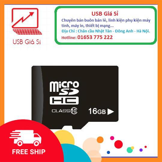 [ GIÁ HỦY DIỆT ] Thẻ nhớ 16Gb microSD OEM, Dung lượng chuẩn BH 12 tháng