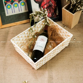 Khay quà tết - Khay tre gói quà
