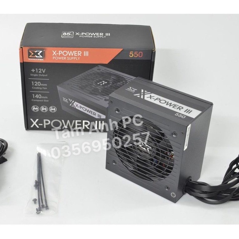 Nguồn máy tính Xigmatek Z-POWER 600 EN45945 - 500W Hiệu suất 80 plus white (Z600)