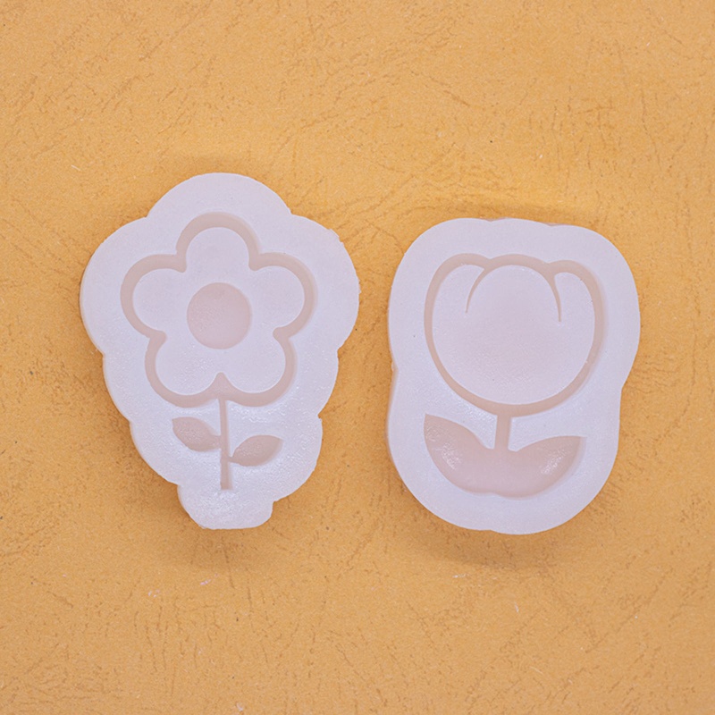 Khuôn Silicone Làm Kẹo Mút Hình Hoa