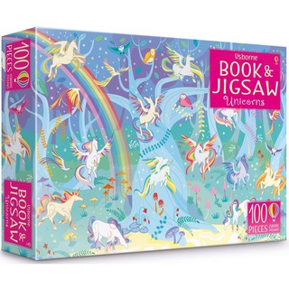 Bộ ghép hình Book & Jigsaw - Usborne