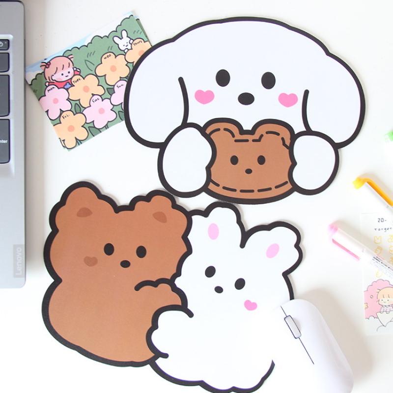 Tấm Lót Chuột Máy Tính Hình Động Vật Đáng Yêu