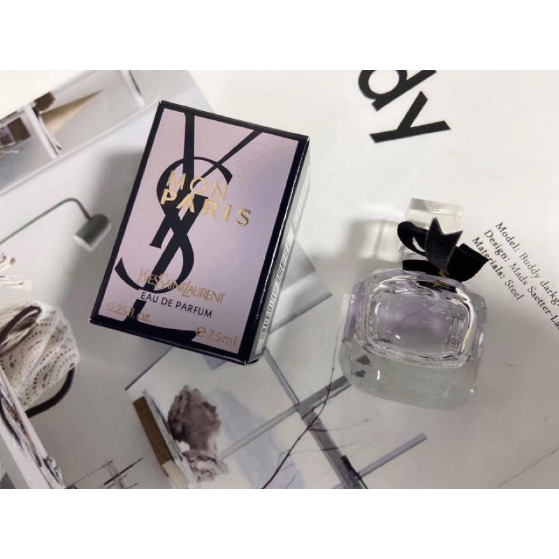 [auth] nước hoa ysl mon paris mini 7.5ml bản limited - mùi xuất sắc