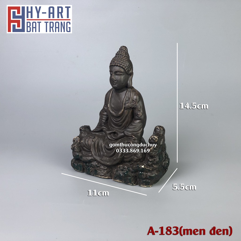 Tượng phật trang trí phong thủy, tiểu cảnh, gốm sứ Bát Tràng | BigBuy360 - bigbuy360.vn