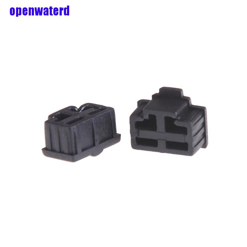 Set 10 Nắp Đậy Cổng Ethernet Rj45 Chống Bụi Màu Đen