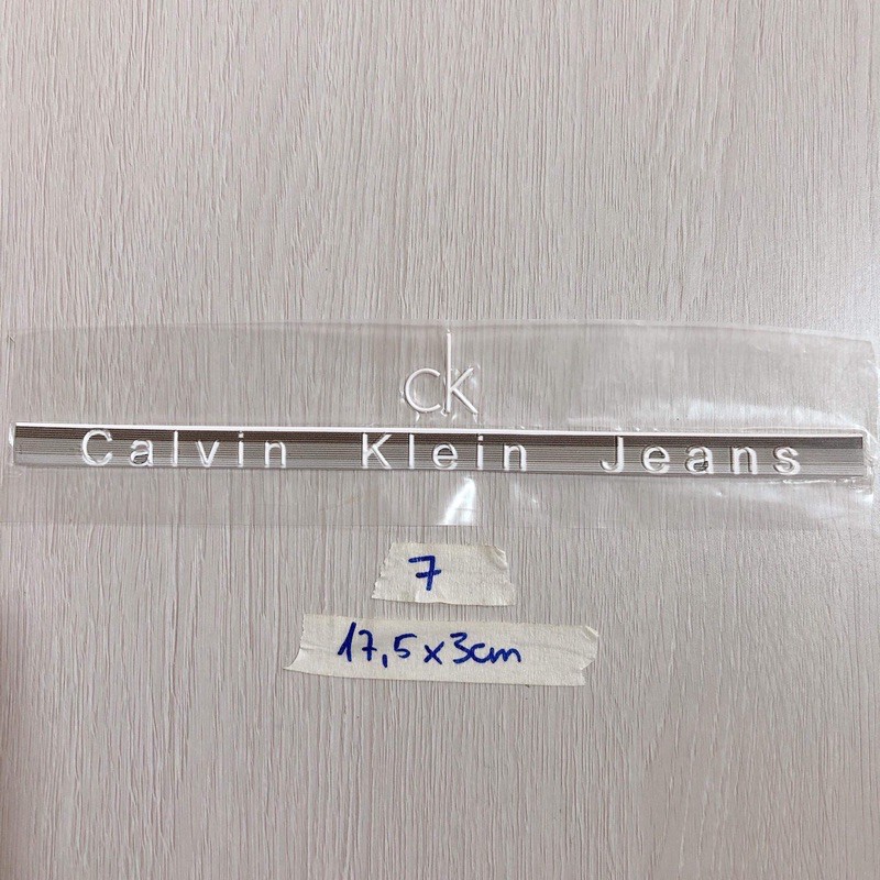 Sticker hình ủi nổi logo thương hiệu 03
