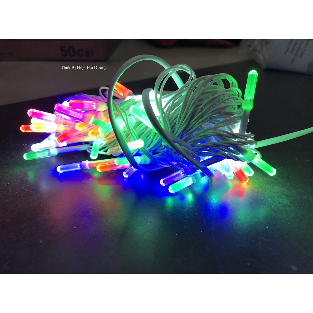 Bộ 5 Dây đèn Led trang trí Bóng Kim Cương dài 7 mét