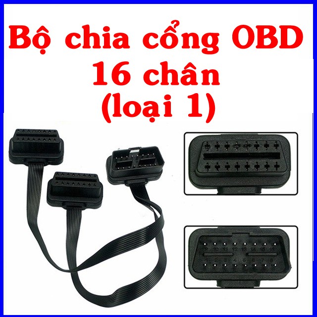   Chia cổng OBD II tiện ích cho xe ô tô, bộ dây cáp chia 2 cổng OBD | BigBuy360 - bigbuy360.vn