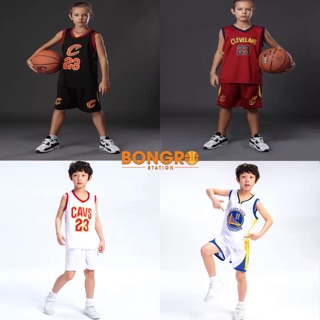 (SALE 1/6) BỘ QUẦN ÁO BÓNG RỔ TRẺ EM CLB NBA