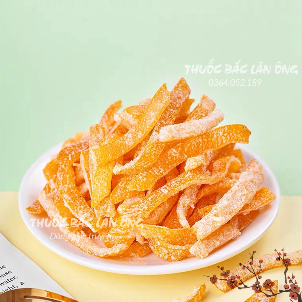 Mứt trần bì (Vỏ cam, vỏ quýt, tắc sấy khô)