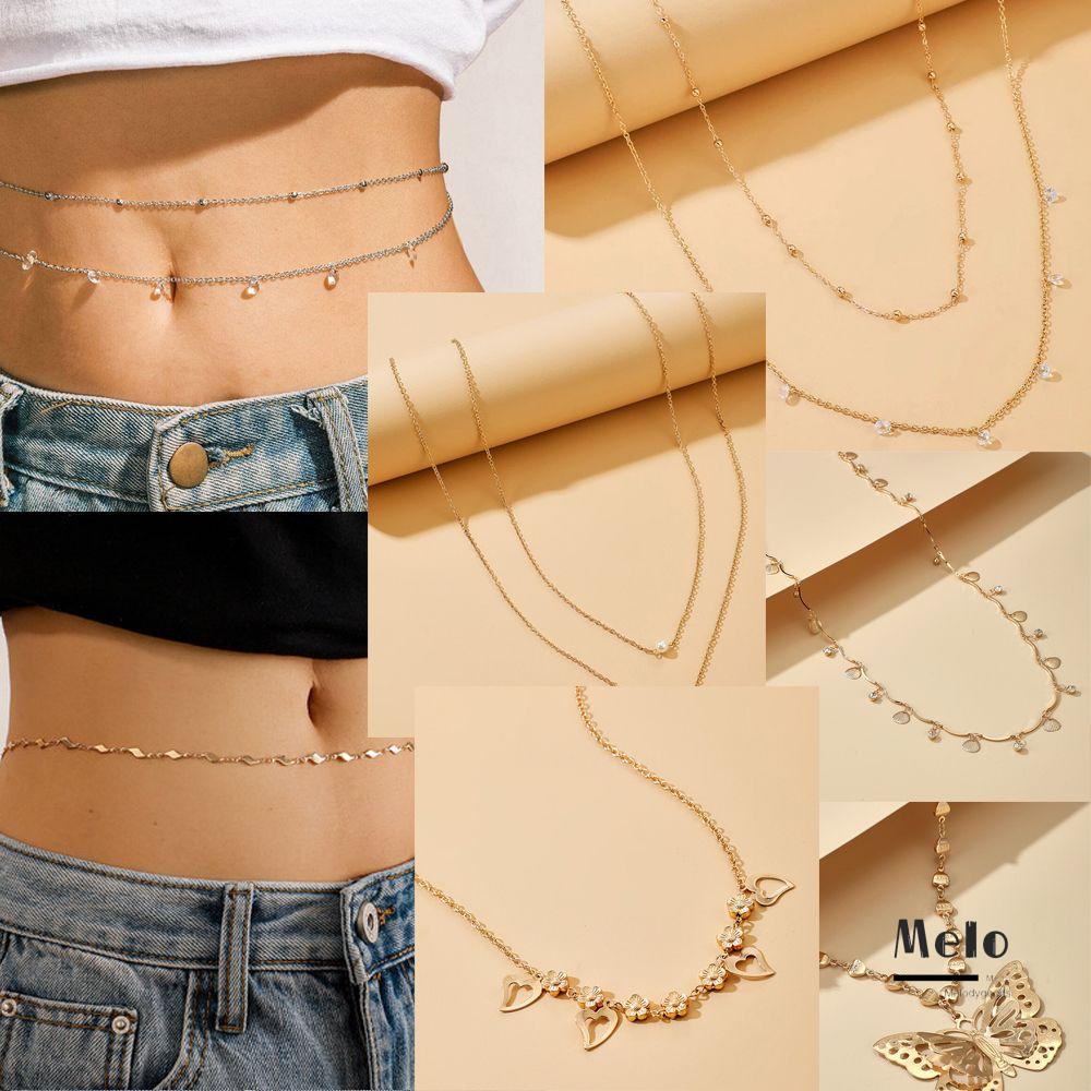 Chuỗi dây đeo cơ thể phong cách bohemian thời trang mùa hè quyến rũ dành cho nữ