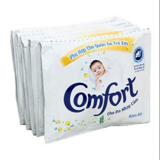 🍀🍀Combo 10 Dây 10 Gói Nước Xả Vải Comfort Cho Da Nhạy Cảm 20ml
