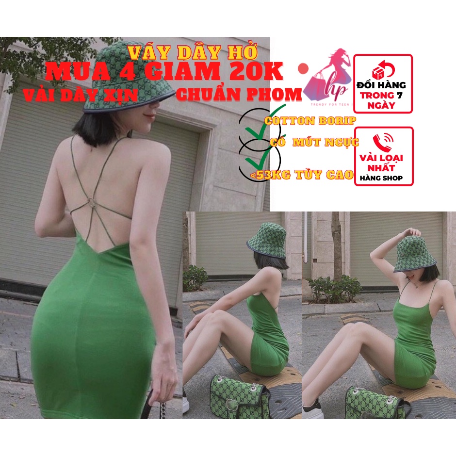 Váy đầm nữ 2 dây dáng ngắn body đan phối khoen màu đen thun gân sexy dự tiệc sang chảnh hàn - mã VD146 | BigBuy360 - bigbuy360.vn